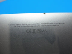 MacBook Pro A1990 15" Mid 2019 MV912LL/A Bottom Case Space Gray 923-03191