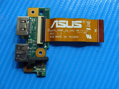 Asus Q400A-BHI7N03 14" Genuine HDMI USB Port Board w/Cable 60-N8EMA1000-B01