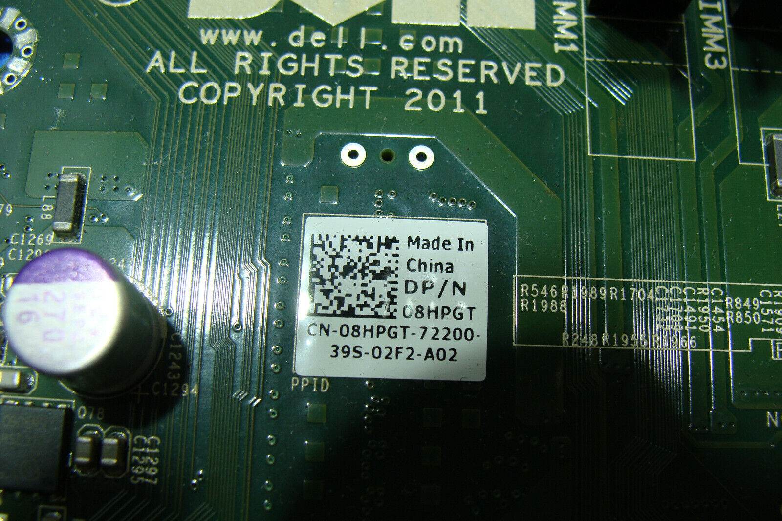 Dell Precision T3600 Genuine Desktop Intel Motherboard 8HPGT - Tested Computer Laptop Parts