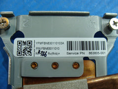 HP Pavilion All In One 27-a210 27" Genuine Cooling Heatsink 863805-001