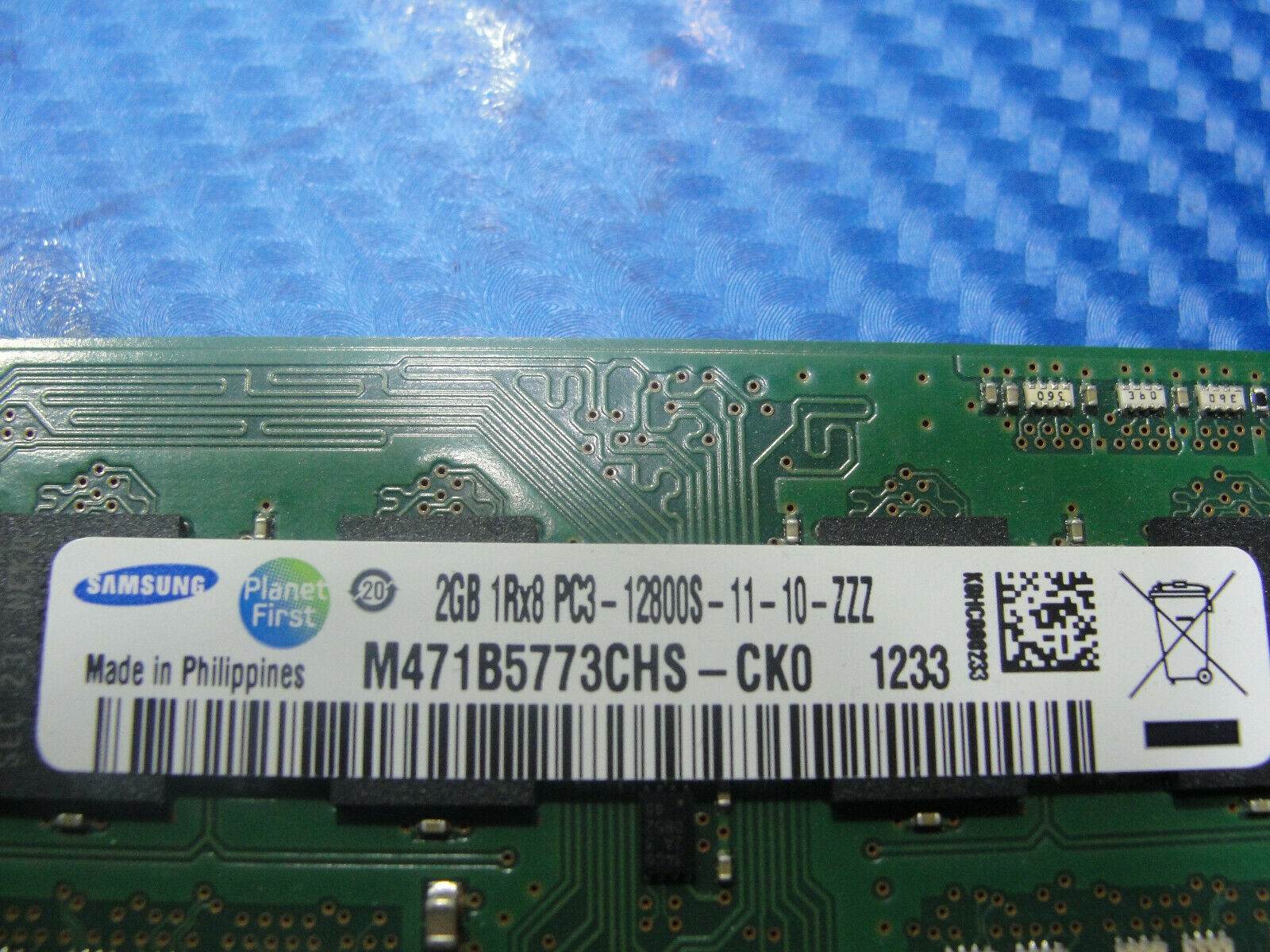 Toshiba L955 Laptop Samsung 2GB Memory PC3-12800S-11-10-ZZZ M471B5773CHS-CK0 - Tested Computer Laptop Parts
