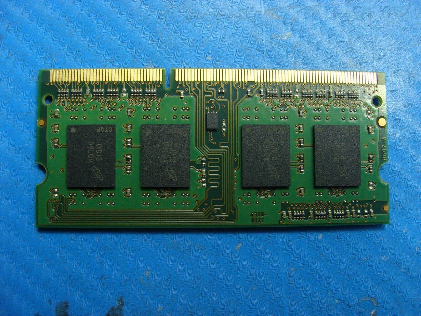 MacBook A1278 Laptop Micron 2GB Memory PC3-8500S-7-10-B1 MT8JSF25664HZ-1G1D1 #1 - Tested Computer Laptop Parts