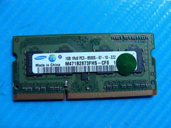 Toshiba L655D-S5050 So-Dimm Samsung 1Gb Memory Ram PC3-8500S M471B2873FHS-CF8 - Tested Computer Laptop Parts