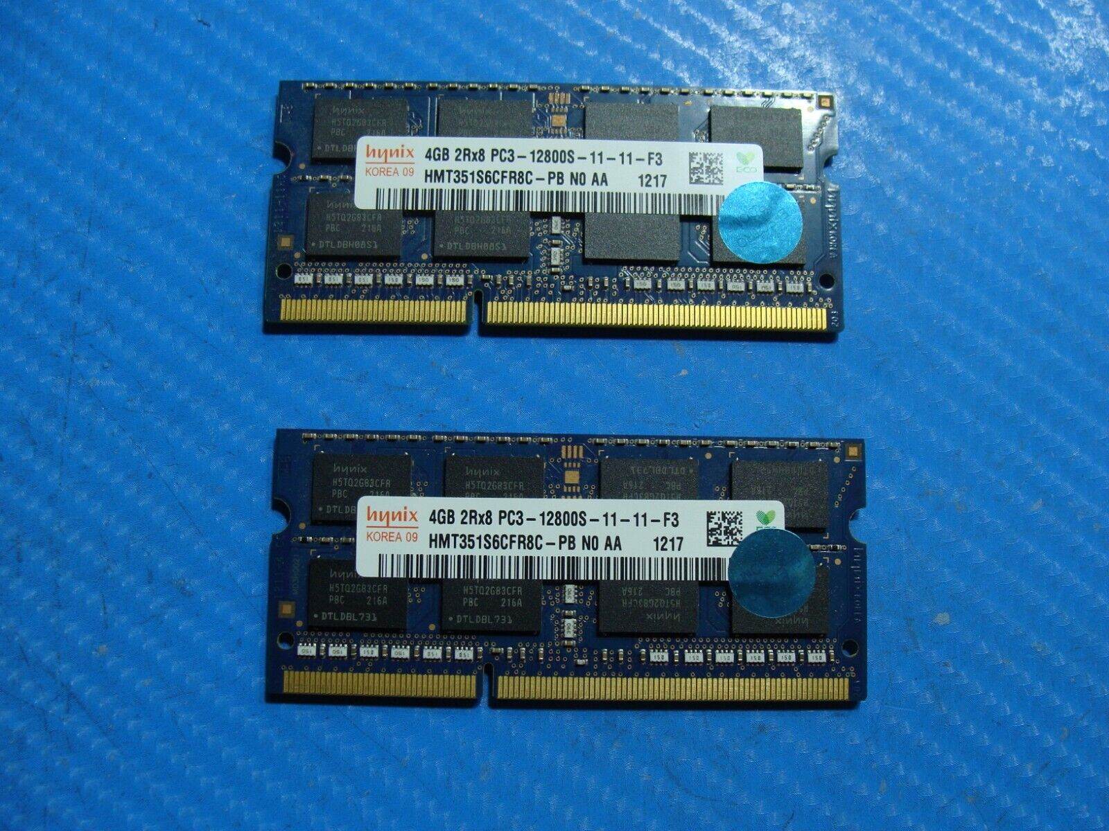 Asus K55VM Hynix 8Gb 2x4Gb 2Rx8 Memory Ram So-Dimm PC3-12800S HMT351S6CFR8C-PB - Tested Computer Laptop Parts
