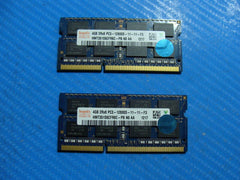 Asus K55VM Hynix 8Gb 2x4Gb 2Rx8 Memory Ram So-Dimm PC3-12800S HMT351S6CFR8C-PB - Tested Computer Laptop Parts