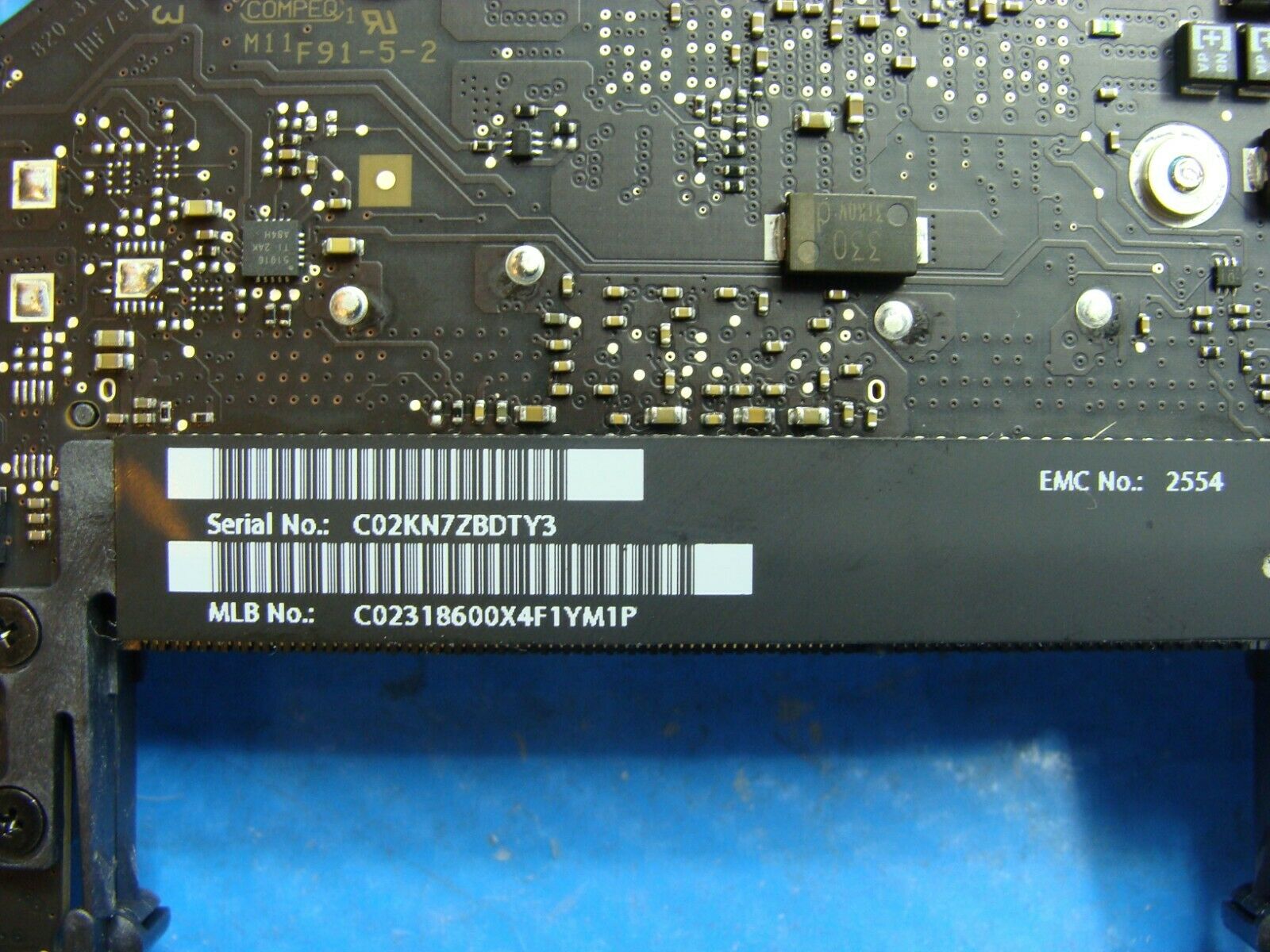 MacBook Pro A1278 13 2012 MD101LL/A i5-3210M 2.5GHz Logic Board 820-3115-B AS IS - Laptop Parts - Buy Authentic Computer Parts - Top Seller Ebay