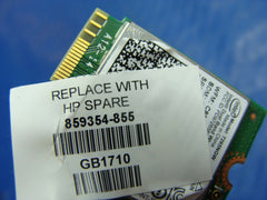 HP ENVY x360 m6-aq103dx 15.6" Genuine Wireless WiFi Card 7265NGW 859354-855 HP