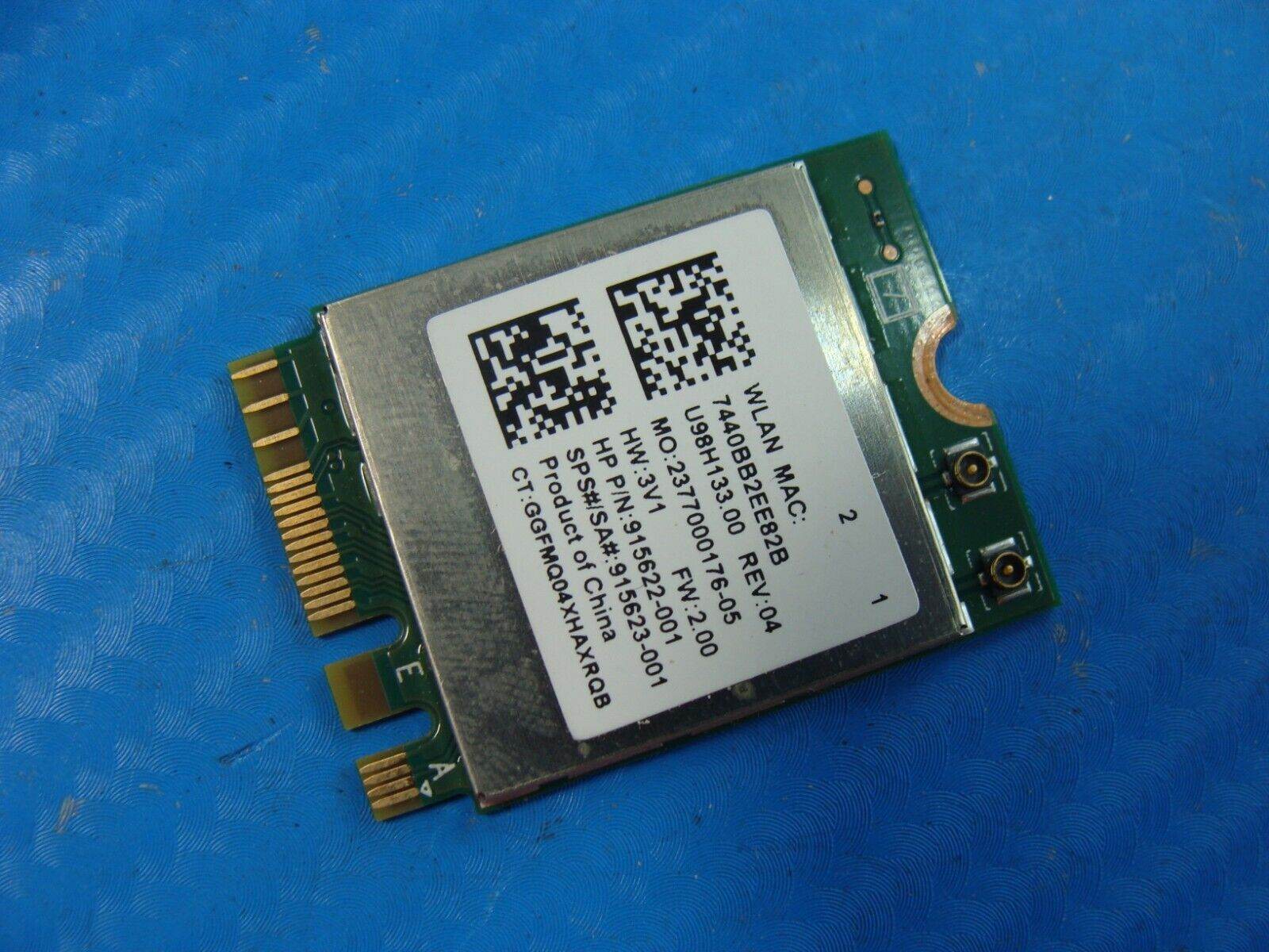 HP Envy x360 15.6” 15m-ds0011dx OEM Wireless WiFi Card RTL8822BE 915622-001 - Tested Computer Laptop Parts