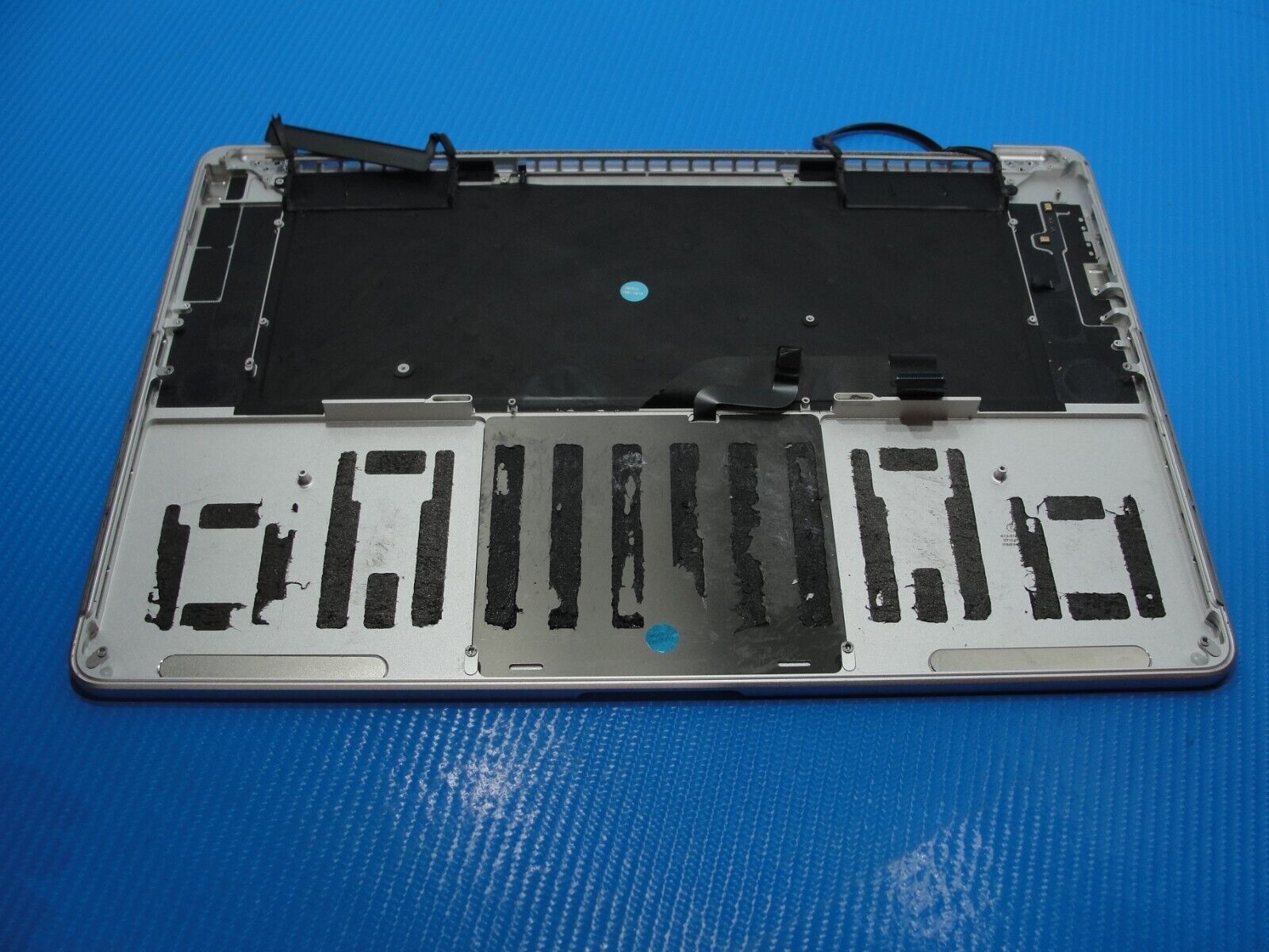 MacBook Pro A1398 15 2012 MC975LL/A Top Case w/Keyboard Trackpad Silver 661-6532