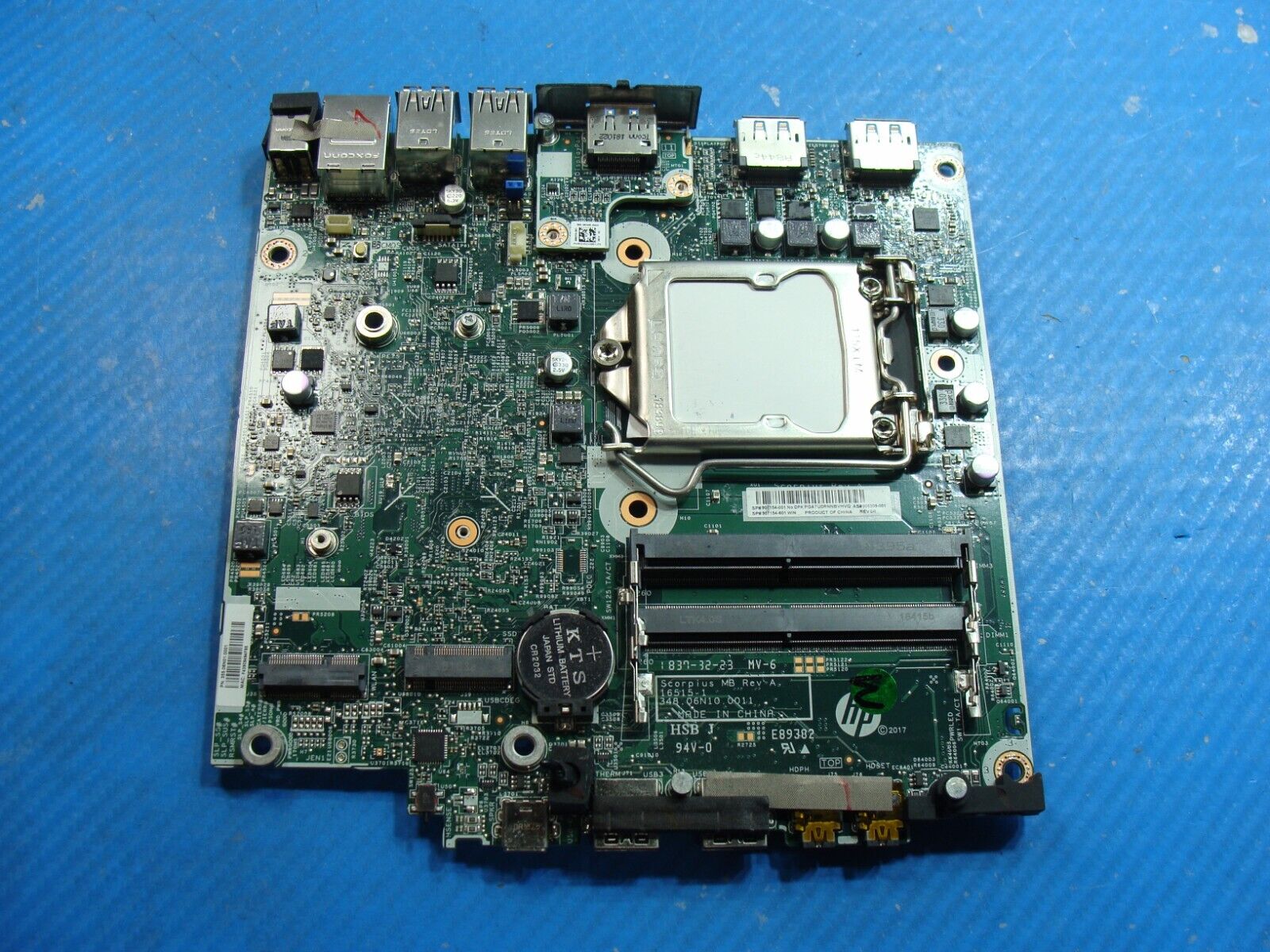 HP EliteDesk 800 G3 MFF Desktop Intel Motherboard 907154-001 907154-601 AS IS