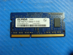 Acer Aspire V5-471P-6843 ELPIDA 2GB Memory PC3-12800S-11-10-B2 EBJ20UF8BDU0-GN-F - Tested Computer Laptop Parts