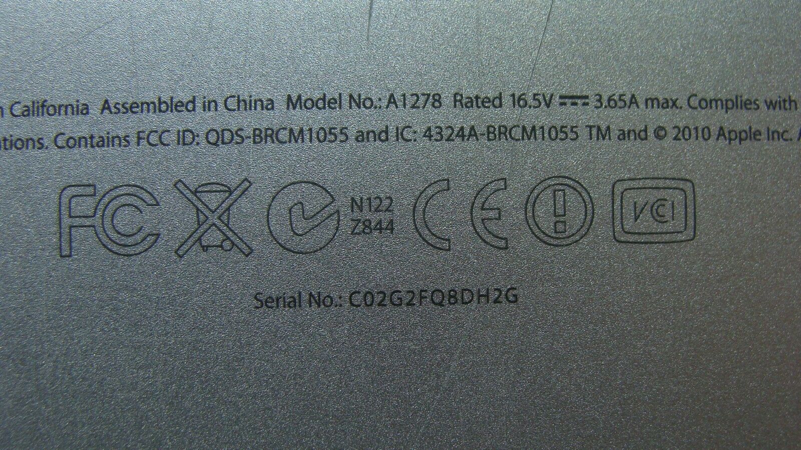 MacBook Pro A1278 13