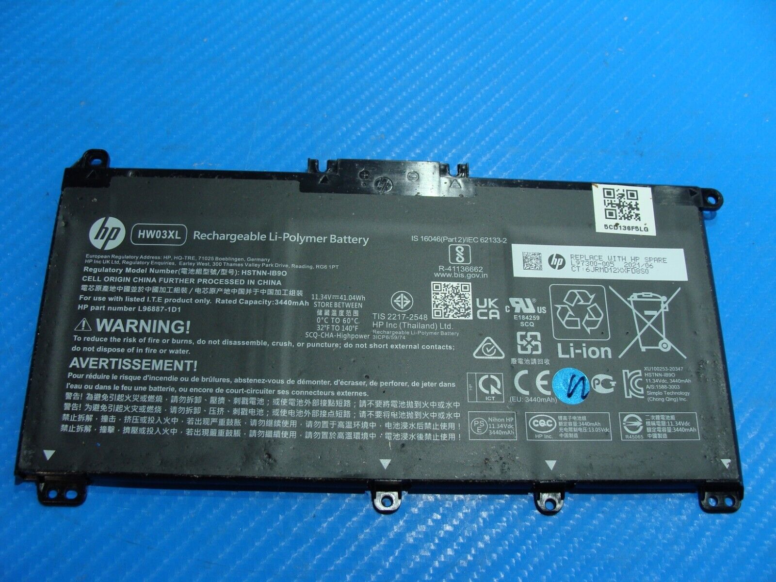 HP Pavilion 15-eg0072nr 15.6