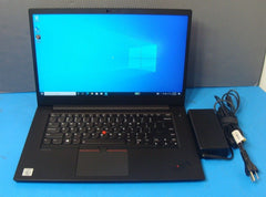 Lenovo ThinkPad X1 Extreme Gen 3 15.6" Laptop i9-10885h 32gb 1tb gtx 1650ti WRTY