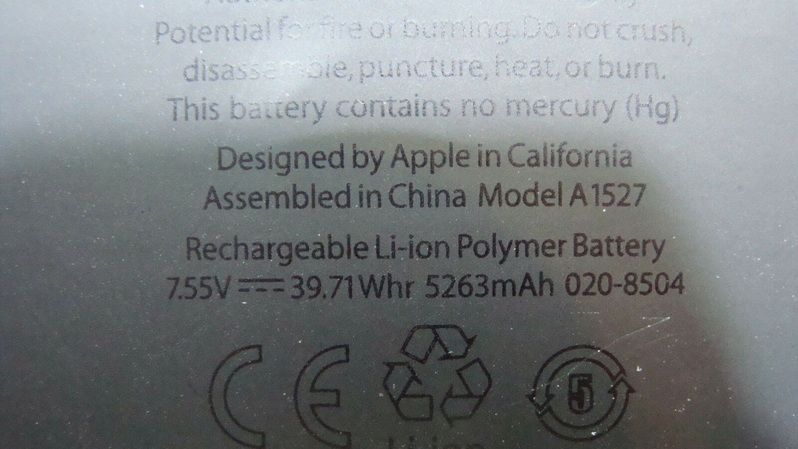 MacBook A1534 MK4M2LL/A Early 2015 12