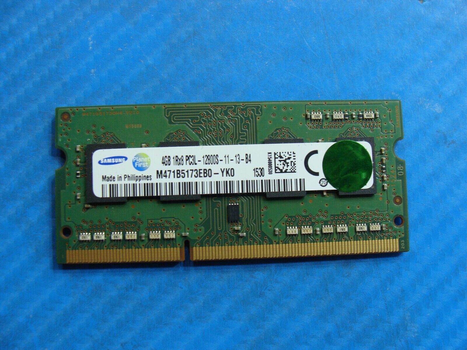 HP 17-g121wm Samsung 4GB PC3L-12800S Memory RAM SO-DIMM M471B5173EB0-YK0 - Tested Computer Laptop Parts
