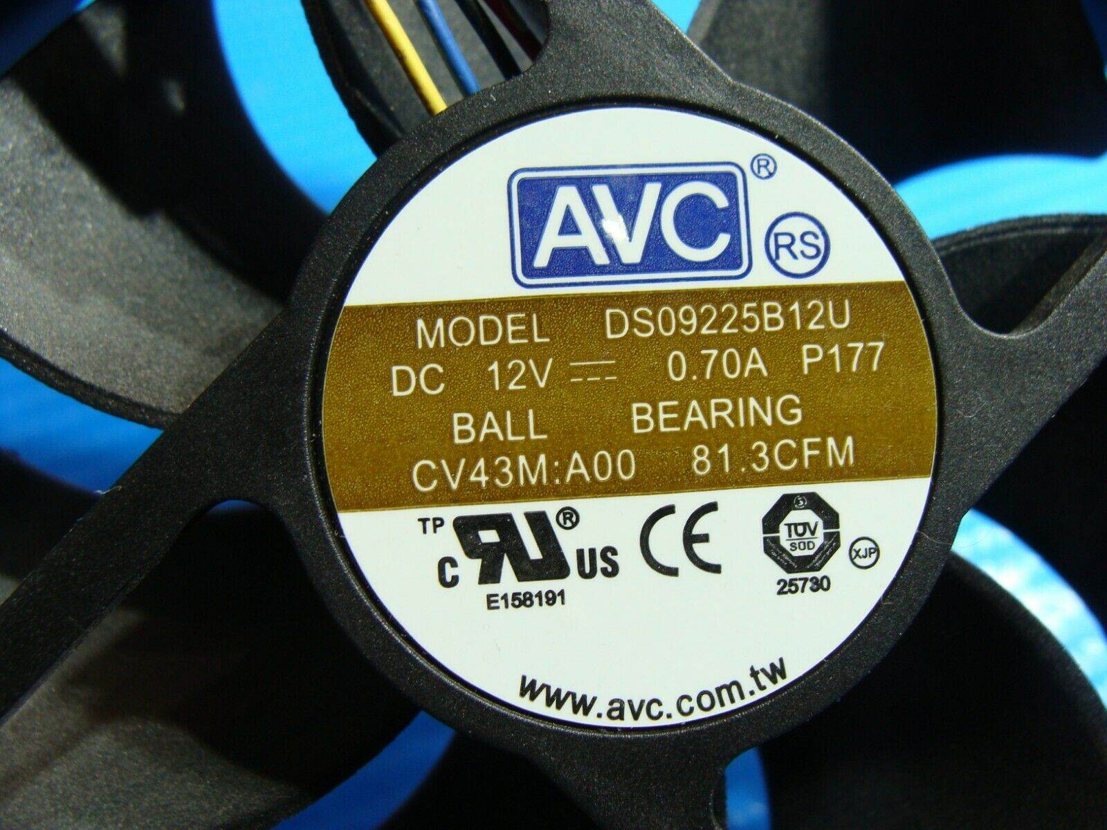 Dell Alienware Aurora Genuine Desktop Hard Drive Disk Cooling Fan 4 Pin YCT3T - Tested Computer Laptop Parts