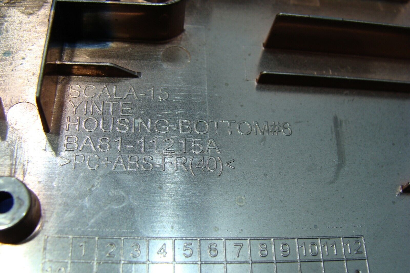 Samsung NP-RV510-A05US 15.6 Genuine Bottom Base Case w/Cover Doors BA81-11215A