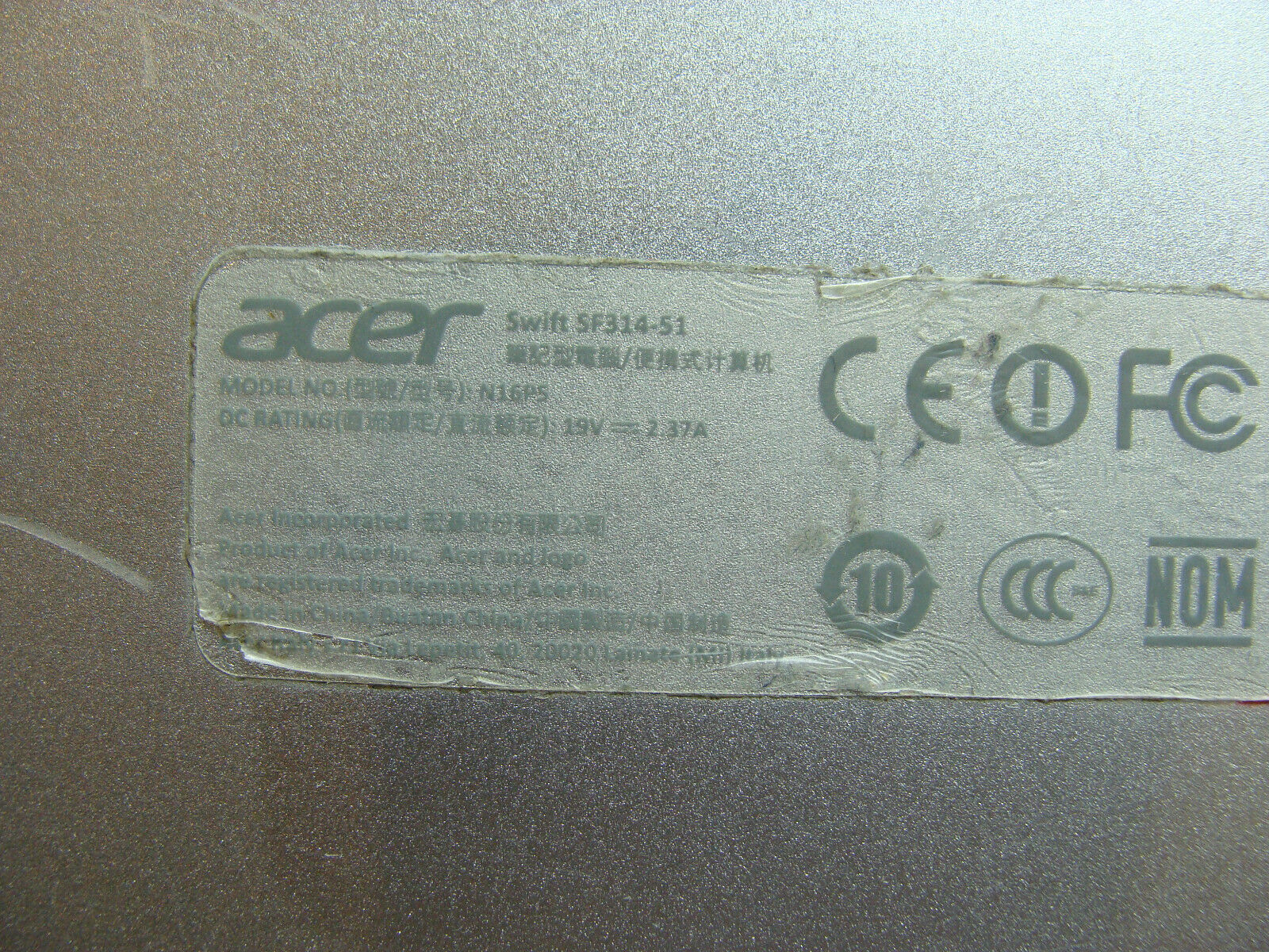 Acer Swift SF314-51-384Z 14