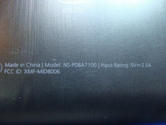 Insignia Flex NS-P08A7100 8" Original Tablet Back Cover Case Housing #3 ER* - Laptop Parts - Buy Authentic Computer Parts - Top Seller Ebay