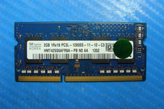 Asus Q301L SK Hynix 2Gb 1Rx16 Memory Ram So-Dimm pc3l-12800s HMT425S6AFR6A-PB
