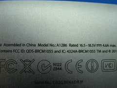 MacBook Pro 15" A1286 Early 2011 MC723LL/A OEM Bottom Case Housing 922-9754 - Laptop Parts - Buy Authentic Computer Parts - Top Seller Ebay