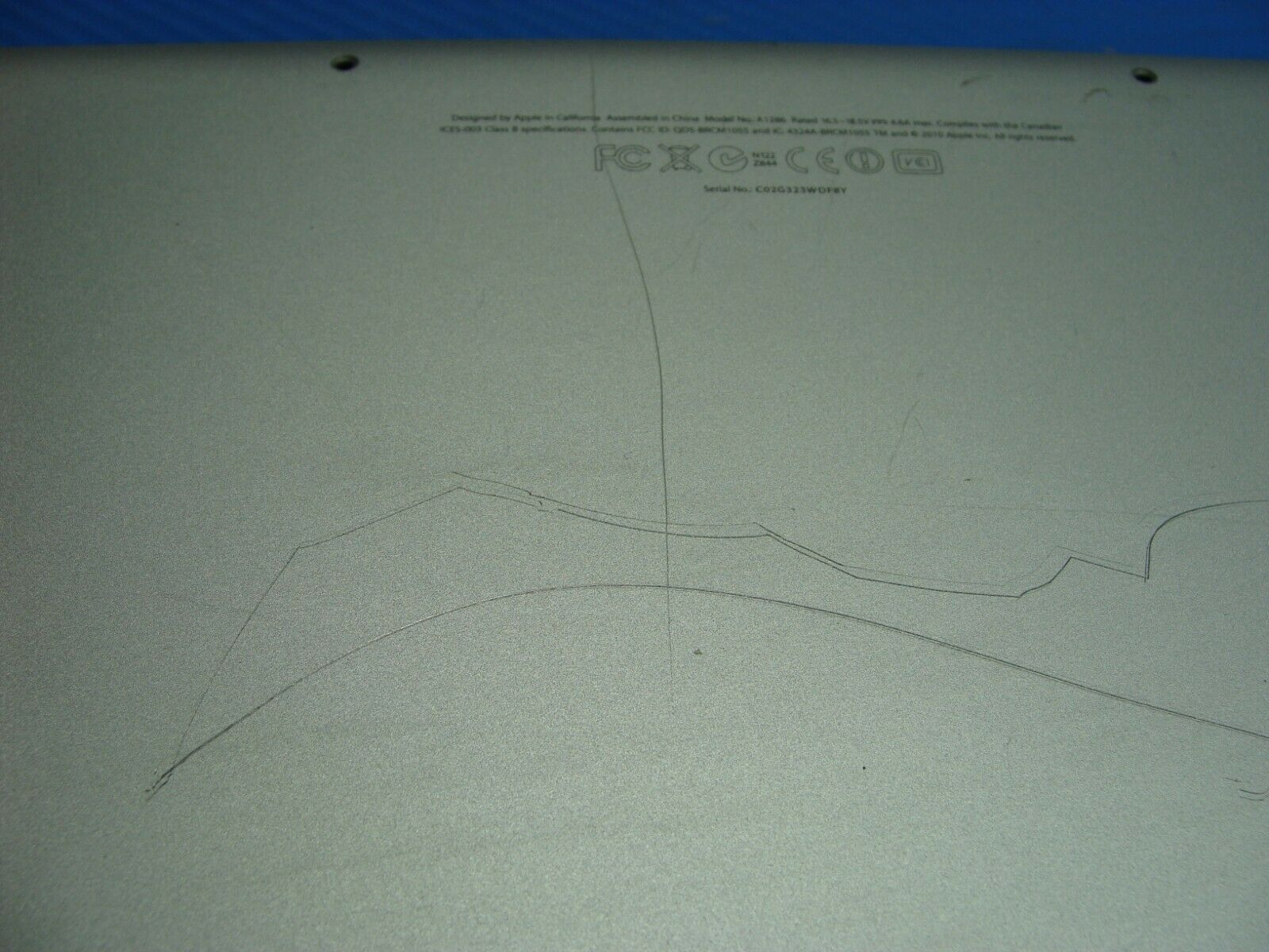 MacBook Pro A1286 MC721LL/A Early 2011 15