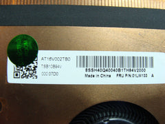 Lenovo ThinkPad E485 14 CPU Cooling Fan w/Heatsink 01LW133 AT16V002TB0