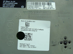 HP ZBook 14u G4 14" Genuine Bottom Case Base Cover 6070B1166001 937112-001