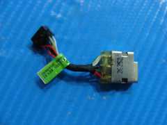 HP 15-f222wm 15.6" Genuine Laptop DC IN Power Jack w/Cable 730932-YD1