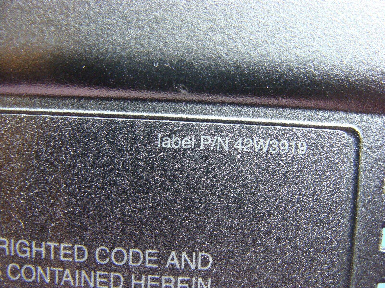 Lenovo Thinkpad T61P 15.4” Genuine Laptop Bottom Case 42W2432 - Tested Computer Laptop Parts