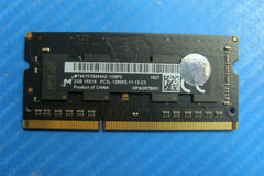 Apple A1278 Laptop Micron 2GB Memory pc3l-12800s-11-13-c3 mt4ktf25664hz-1g6p2 - Tested Computer Laptop Parts