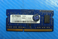 MacBook Pro A1278 Laptop Elpida 2Gb Memory pc3-12800s-11-10-b2 ebj20uf8bdu0-gn-f - Tested Computer Laptop Parts
