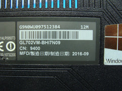 Asus ROG Strix 17.3" GL702VM-BHI7N09 OEM Bottom Case Base Cover 13NB0DQ1AP01011