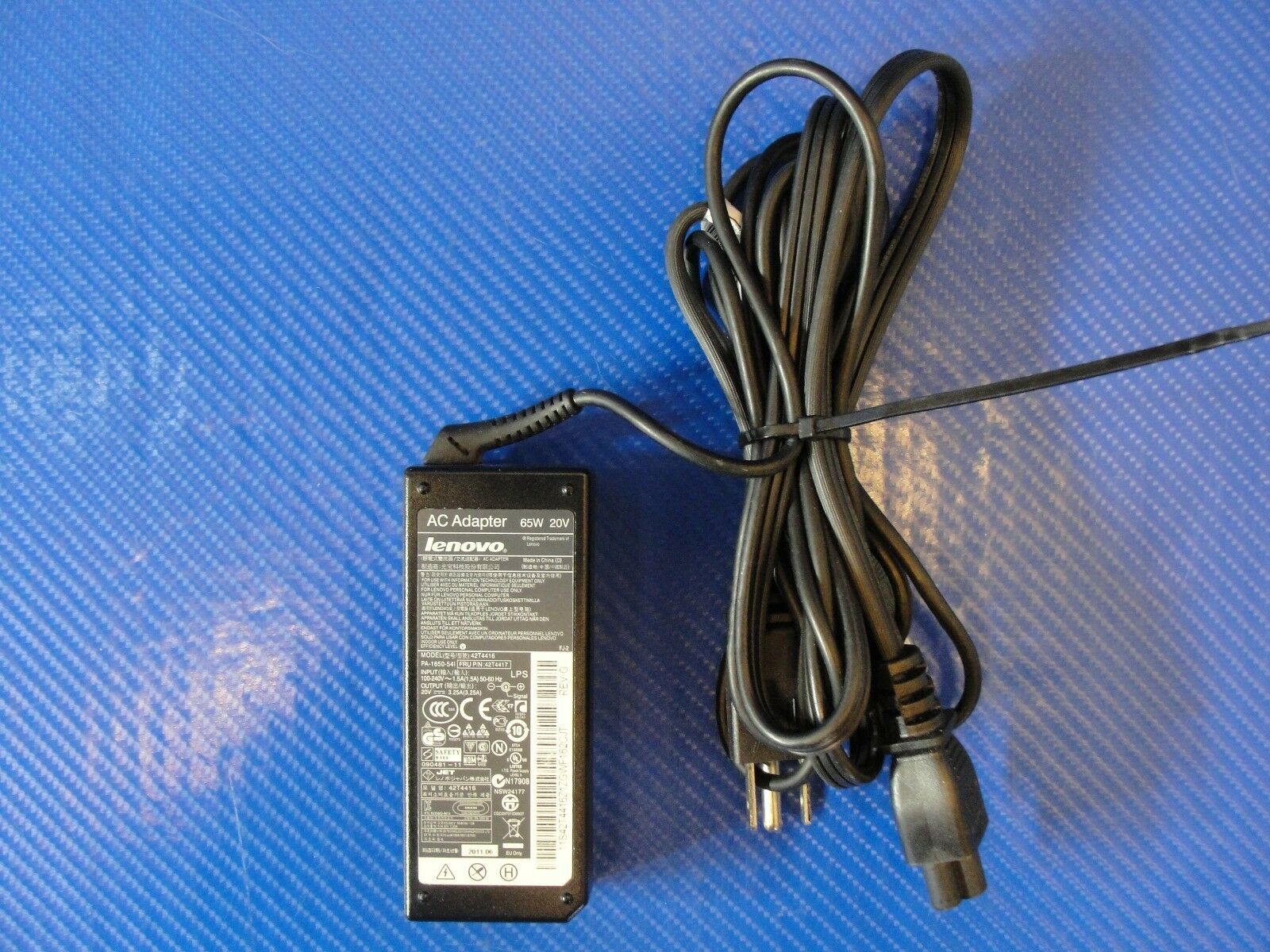 Genuine Lenovo Power Adapter Charger 42T4416 42T4417 65W - Laptop Parts - Buy Authentic Computer Parts - Top Seller Ebay