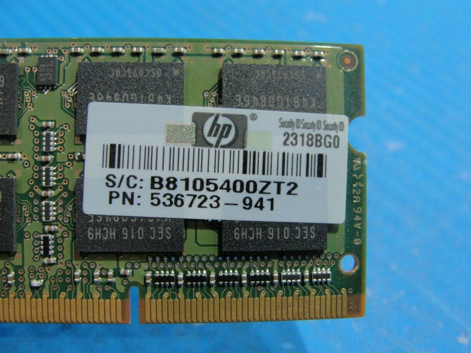 HP 8440p Samsung 2GB SO-DIMM Memory RAM PC3-10600S-09-10 M471B5673EH1-CH9 - Tested Computer Laptop Parts