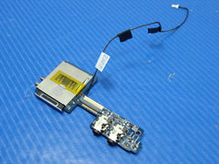 Dell XPS L521X 15.6" Genuine Laptop Audio Jack SD Reader Board w/Ribbon LS-7851P Dell