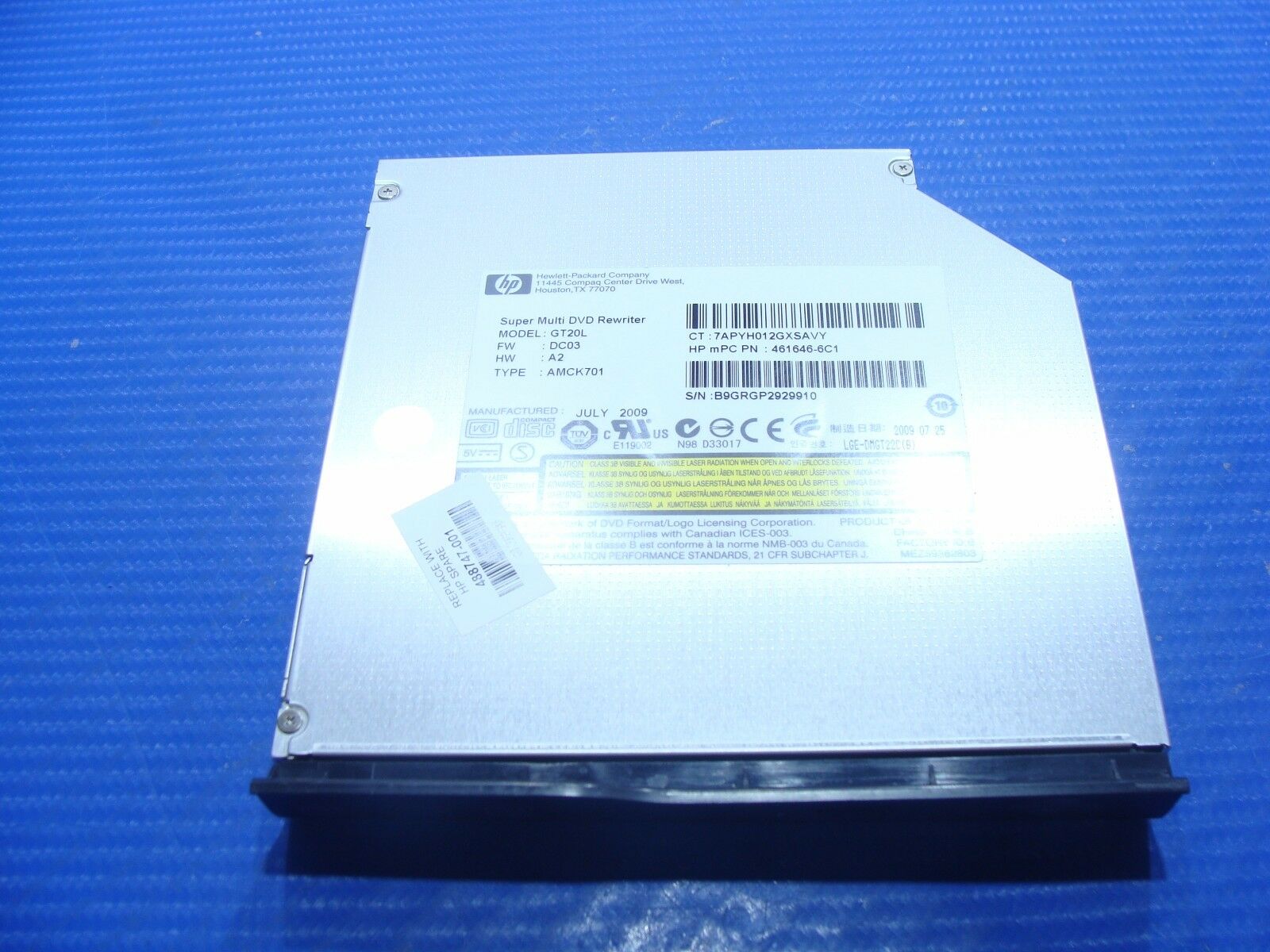 HP G60t-200 15.6