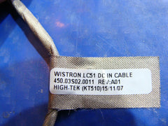 Lenovo Flex 3 1580 15.6" Genuine DC-IN Power Jack Cable 450.03S02.0011 Lenovo