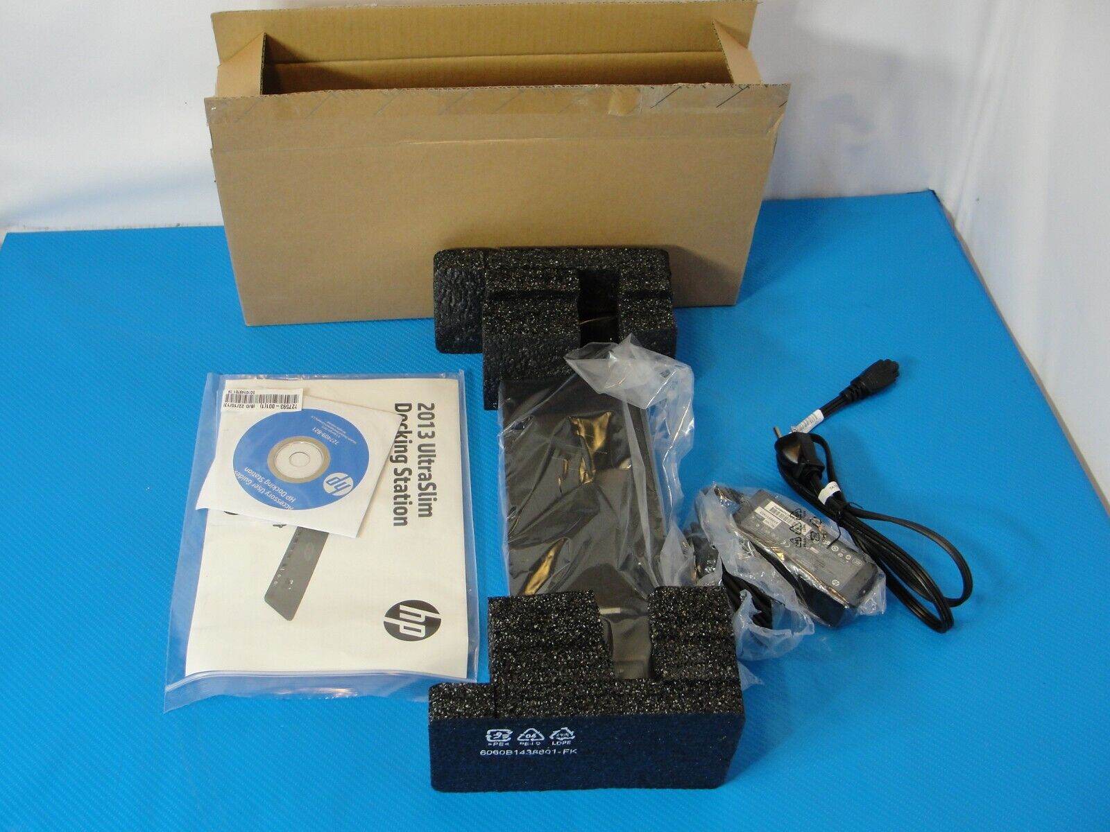 HP UltraSlim Docking Station for EliteBook 840 G1 G2 G3 G4 G5 Laptop w/ Adapter - Tested Computer Laptop Parts