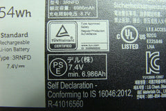 Dell Latitude E7450 14" Genuine Laptop Battery 7.4V 54wh 6986mAh g95j5 3rnfd 