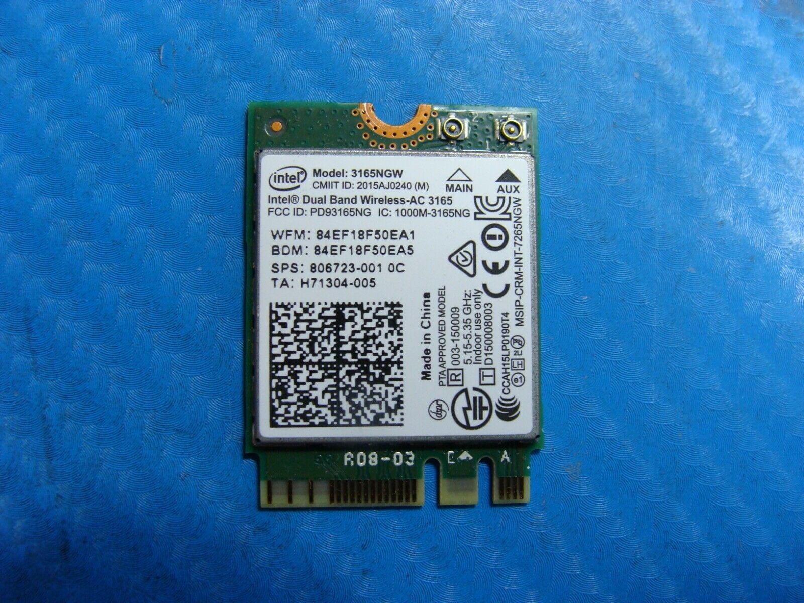 HP 510-A010 Genuine Desktop Wireless WiFi Card 3165NGW - Laptop Parts - Buy Authentic Computer Parts - Top Seller Ebay