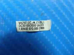 Dell Latitude E7250 12.5" Genuine DC IN Power Jack w/Cable 4W9NY DC30100O000 