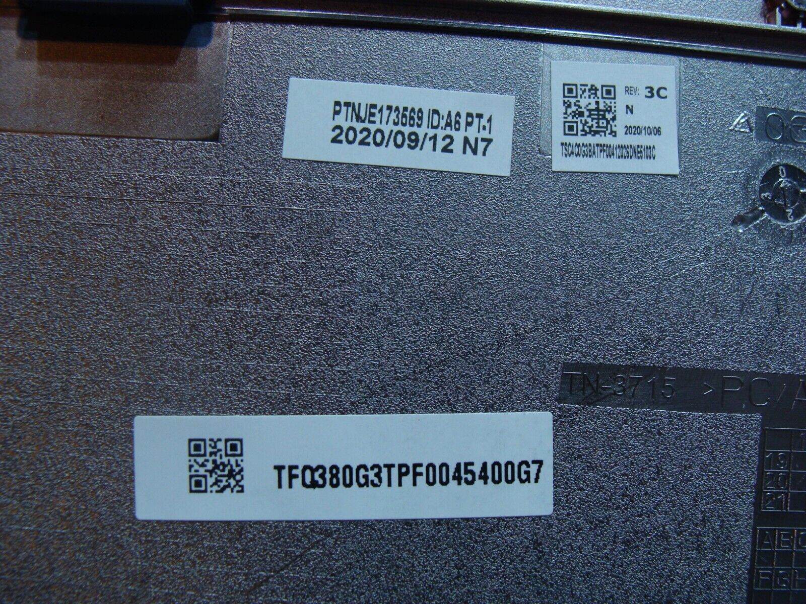 HP Chromebook 14” 14-db0031nr Genuine Bottom Case Base Cover Blue TFQ380G3TPF0 - Tested Computer Laptop Parts