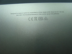 MacBook Pro A2159 13" Mid 2019 MUHQ2LL/A Bottom Case Silver 923-03205