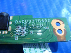 HP Pavilion Sleekbook 14-b 14" OEM USB Audio Port Board w/Cable DA0U33TB6D0 ER* - Laptop Parts - Buy Authentic Computer Parts - Top Seller Ebay