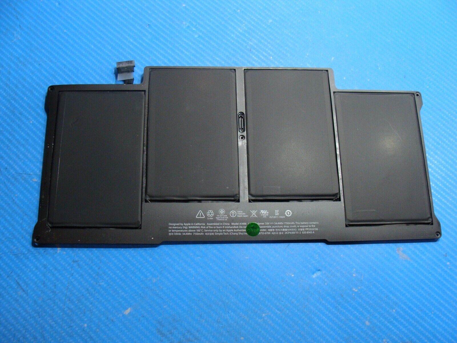 MacBook Air A1466 2013 MD760LL/A MD761LL/A Battery 7.6V 55.4Wh 7150mAh 661-7474 - Tested Computer Laptop Parts