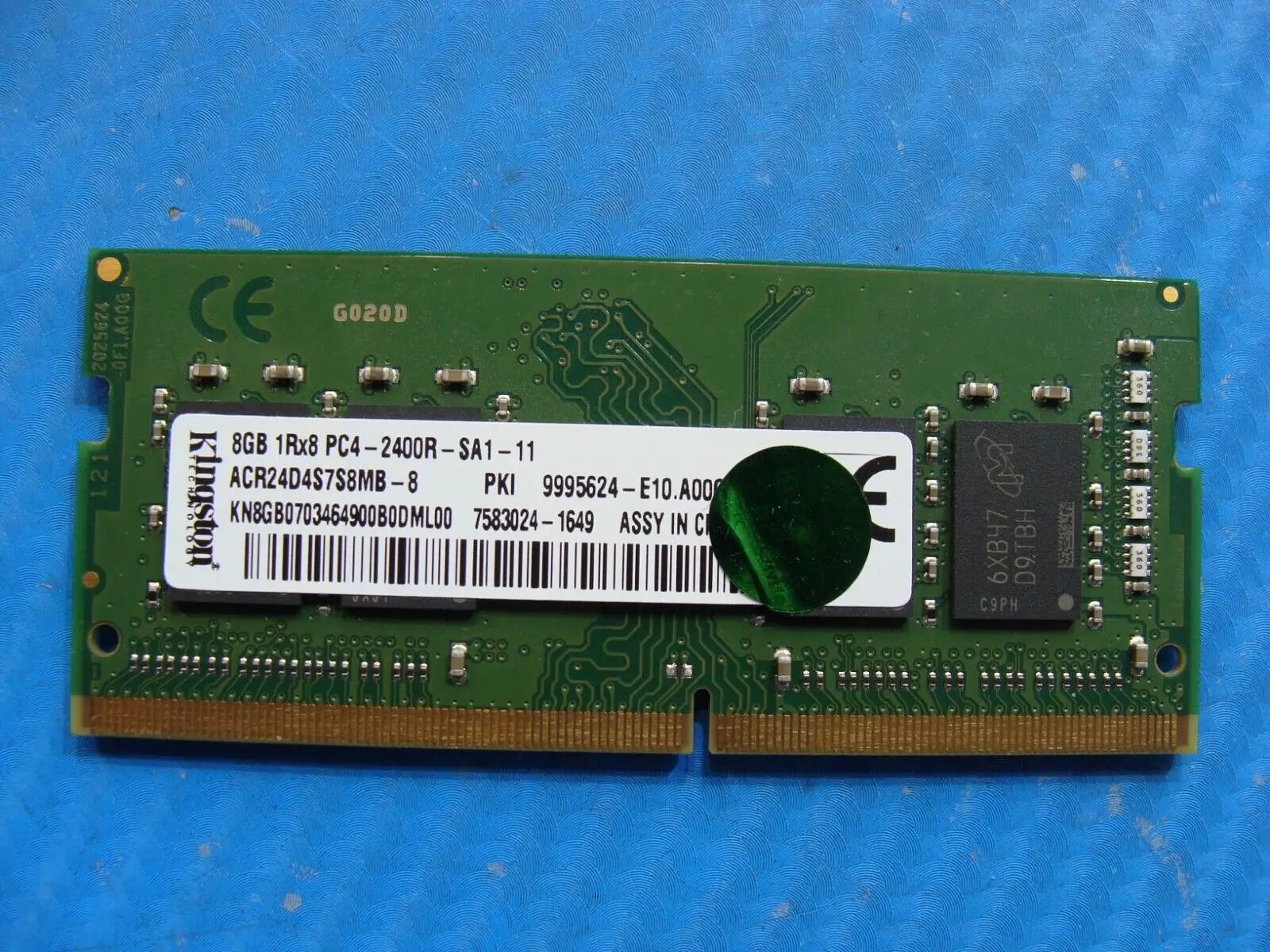Acer VX5-591G-7061 Kingston 8GB PC4-2400R SO-DIMM Memory RAM ACR24D4S7S8MB-8
