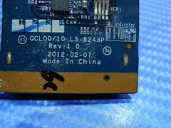 Dell Inspiron 5520 15.6" Genuine SD Card Reader Board w/ Cable LS-8243P Y0W97 Dell