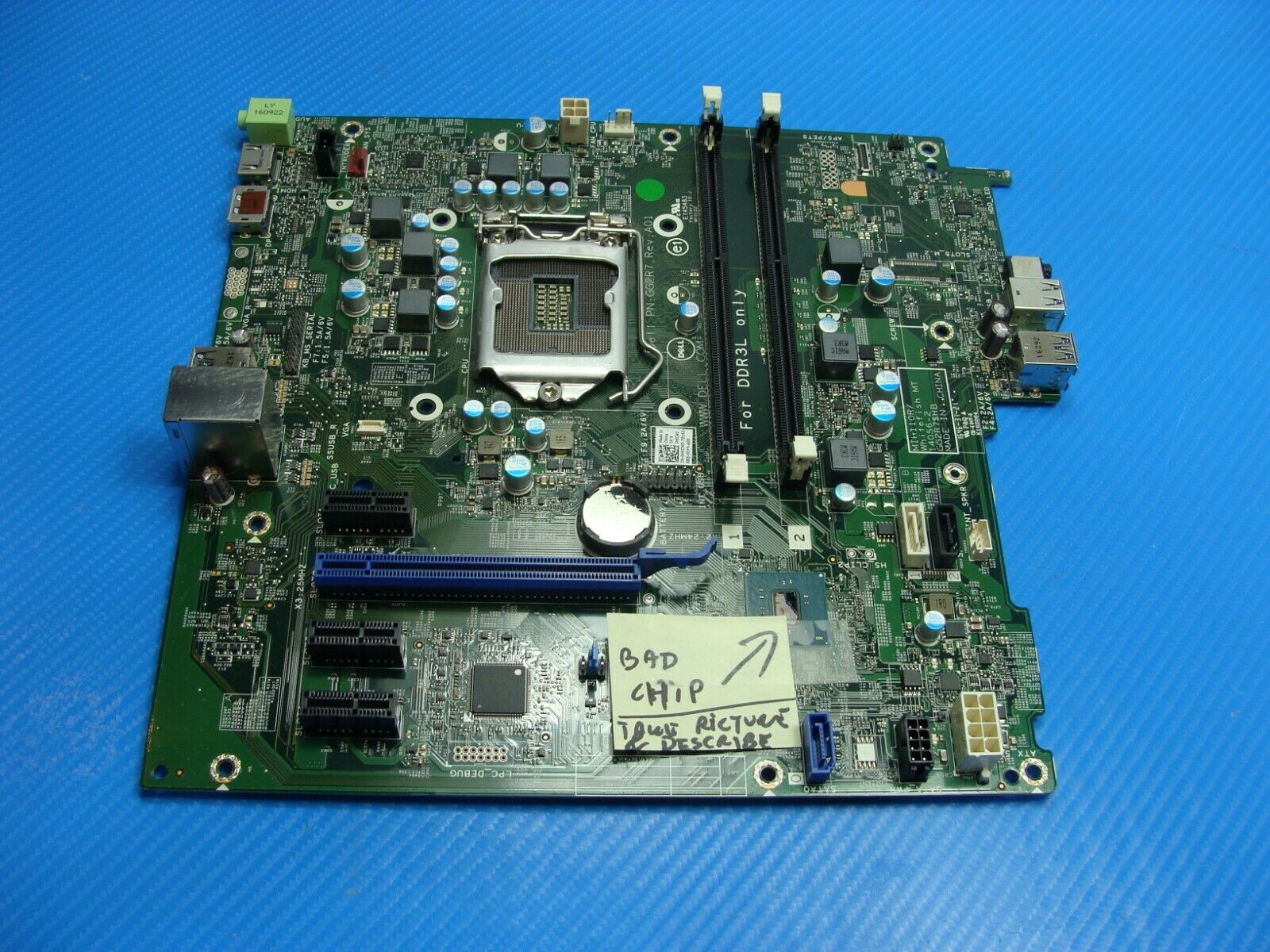 Dell Optiplex 3040 OEM Intel Socket Motherboard HKCW0 GG2R7 AS IS - Laptop Parts - Buy Authentic Computer Parts - Top Seller Ebay
